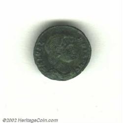 Galeria Valeria, wife of Galerius, 305-311 A.D., AE follis, Heraclea mint (6.37 g), 309/10 A.D. Diad