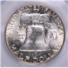 Image 3 : 1953 FRANKLIN HALF DOLLAR, PCGS MS-64  TONING ON THE OBVERSE