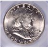Image 2 : 1954-D FRANKLIN HALF DOLLAR, PCGS MS-64 FBL