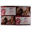 Image 1 : ( 2 ) 2007 SILVER PROOF SETS IN ORIGINAL BOXES WITH  CERTIFICATES