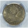 Image 2 : 1883 LIBERTY "V" NICKEL NO CENTS PCGS MS64