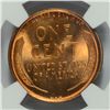 Image 3 : 1909 VDB LINCOLN CENT NGC MS 66 RD