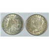 Image 1 : LOT OF (2) AU/BU MORGAN DOLLARS 1879-S, 1889