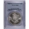 Image 1 : 1880/9-S MORGAN DOLLAR PCGS MS-65