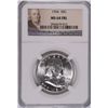 Image 1 : 1954 FRANKLIN HALF DOLLAR, NGC MS-64 FBL