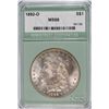 Image 1 : 1892-O MORGAN SILVER DOLLAR, NTC MS-66 WHITE, WHOLESALE BID IS $38,000.00!!