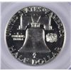 Image 3 : 1961 FRANKLIN HALF DOLLAR, PCGS PROOF-67  SUPERB!