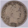 Image 1 : 1913 BARBER HALF DOLLAR, G/VG  KEY DATE!