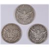 Image 2 : 1907-O, 1909-S &1912-D BARBER HALF DOLLARS, ALL F/VF