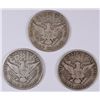 Image 2 : 1900, 1906 & 1912 BARBER HALF DOLLARS, ALL  F/VF