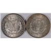 Image 2 : MORGAN DOLLARS - 1904-O MS64 ORIGINAL & 1921 MS 62