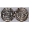 Image 2 : MORGAN DOLLARS - 1921-D MS62 & 1921-S MS64 ORIGINAL