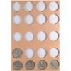 Image 8 : PARTIAL WALKING LIBERTY HALF SET, 50 COINS, '16-D & '21-D DAMAGED