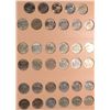 Image 2 : JEFFERSON NICKEL SET 1938-2000, MOSTLY BU, SOME AU,  HAS ALL SILVER WAR NICKELS