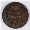 Image 2 : 1866 INDIAN HEAD CENT, XF DARK