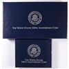 Image 3 : 1992 U.S. WHITE HOUSE ANNIV. Pf & UNC. COMMEM,  SILVER DOLLARS/NICE PACKAGING
