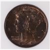 Image 2 : 1937 MERCURY DIME MS65 FB BEAUTIFUL COLORS