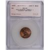 Image 1 : 1870 INDIAN HEAD CENT SEGS MS64 RD (DDR-11) DOUBLED LIBERTY & ONE CENT, RARE!