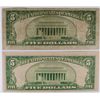 Image 2 : LOT of (2) 1929 FEDERAL RESERVE NOTES,  ST. LOUIS & BOSTON