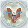 Image 2 : 2000 SILVER AMERICAN EAGLE (ENAMLED)