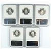 Image 2 : SET OF 2008 SILVER PROOF STATEHOOD QUARTERS NGC PF-69 UC