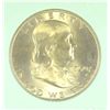 Image 2 : 1960-D FRANKLIN HALF DOLLAR NTC MS-65 FBL