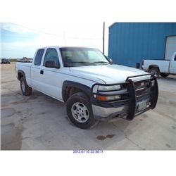 2001 - CHEVROLET SILVERADO
