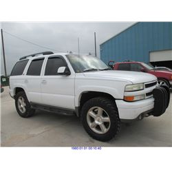 2003 - CHEVROLET TAHOE