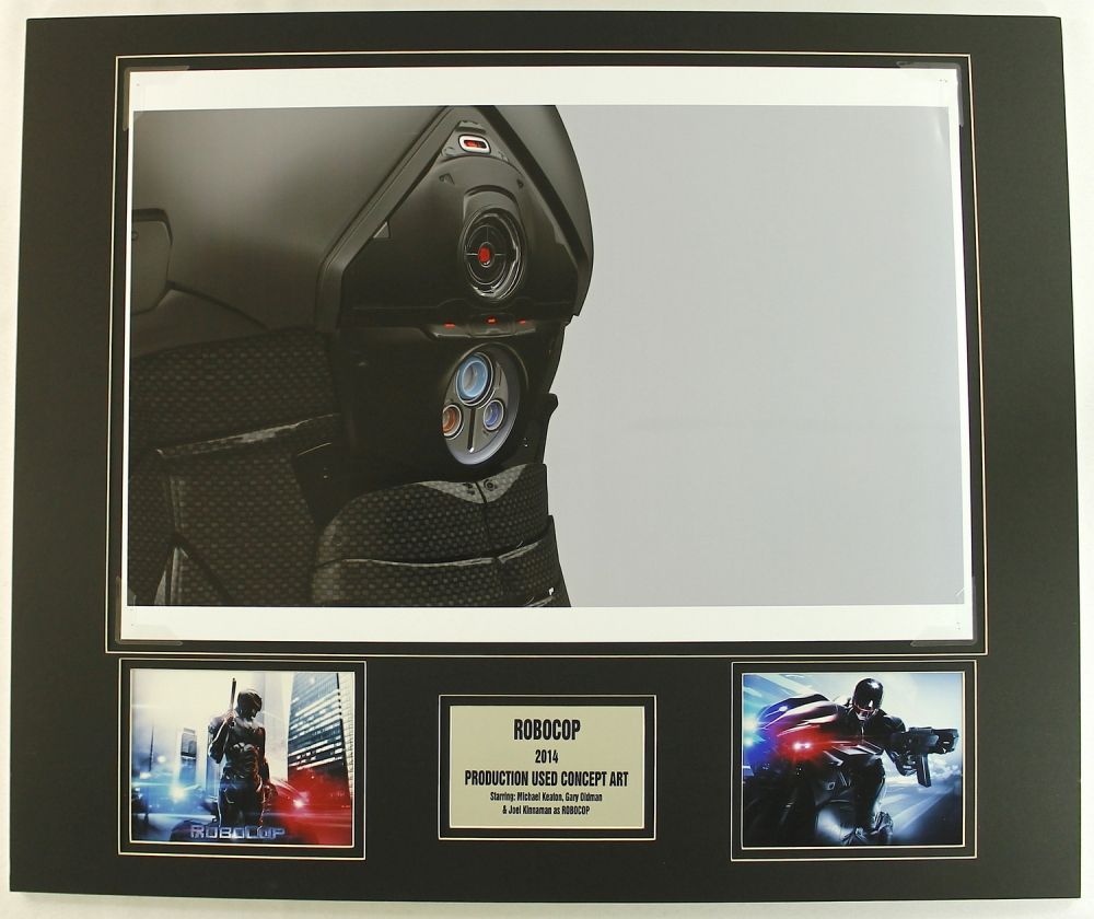 Robocop 2014 Production Used Concept Art 20x24 Matted Display (MGM COA)