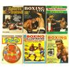Image 1 : Lot of (6) Vintage Boxing Magazines with The Ring, Boxing Life, (2) Boxing Illustrated & (2) Sports 