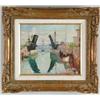 Image 1 : RICHARD HAYLEY LEVER (American, 1876-1958) “THE DRAWBRIDGE, WESTCHESTER, NEW YORK”…