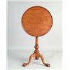 Image 1 : OUTSTANDING TIGER MAPLE DISH TOP PHILADELPHIA STYLE CHIPPENDALE STYLE CANDLESTAND…
