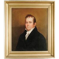 AMERICAN SCHOOL (19th century) PORTRAIT OF GENERAL JAMES MCLELLAN OF BATH, MAINE…