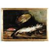 Image 1 : WILLIAM MERRITT CHASE (American, 1849-1916) STILL LIFE WITH FISH AND SHRIMP…