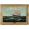 R MACGREGOR (American/British 20th century) “AMERICAN CLIPPER ROYAL DANE”…