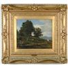 Image 1 : DAVID JOHNSON (American, 1827-1908) "SKETCH AT GEORGETOWN, CONN"…