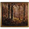 Image 1 : HENRY HOBART NICHOLS (American, 1869-1962) FALL WOODLAND SCENE. …