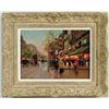 Image 1 : EDOUARD CORTES (French, 1882-1969) PARIS STREET SCENE AT DUSK…