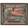 Image 1 : RARE EARLY LITHO ADVERTISING FOR AETNA FIRE INSURANCE COMPANY…