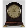 Image 1 : ENGLISH BRACKET CLOCK BY GEORGE JAMISON OF PORTSEA, ENGLAND…