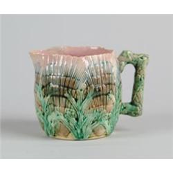 MAJOLICA: CREAMER SHELL-AND-SEAWEED BY GRIFFIN, SMITH & CO…