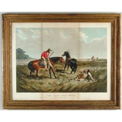 N. CURRIER (Publisher, 19th Century) “THE LAST WAR-WHOOP”…