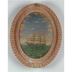 AMERICAN/BRITISH SCHOOL (19th/20th century) SHIP PORTRAIT…