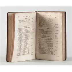 BOOK: LEATHER BOUND BOOK WITH JOHN QUINCY ADAMS SIGNATURE…