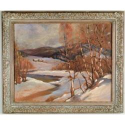 EMILE ALBERT GRUPPE (American, 1896-1978) “MEADOW BROOK”…
