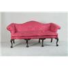 Image 1 : FINE CHIPPENDALE STYLE BALL AND CLAW FOOT MAHOGANY SOFA…
