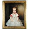 Image 1 : AMERICAN SCHOOL (19th century) FOLK ART CHILD PORTRAIT…