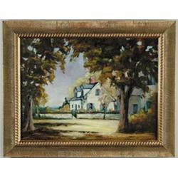 ANDREW WINTER (American, 1893-1958) “WISCASSET, MAINE”…