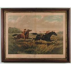 N. CURRIER (Publisher, 19th Century) “THE PURSUIT”…