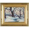 Image 1 : EMILE ALBERT GRUPPE (American, 1896-1978) “WINTER”…